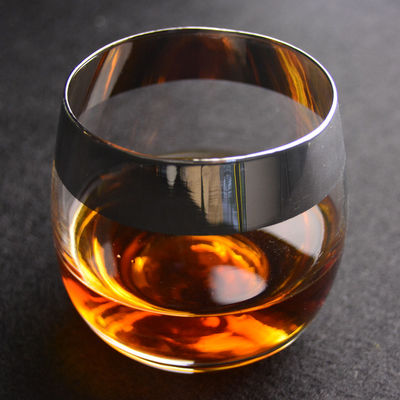 Round Handmade Whiskey Glass