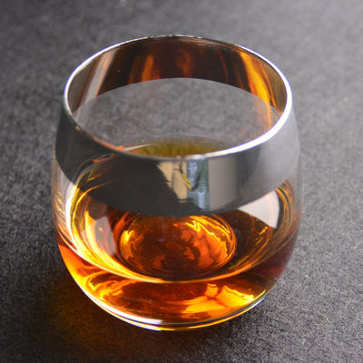 Round Handmade Whiskey Glass