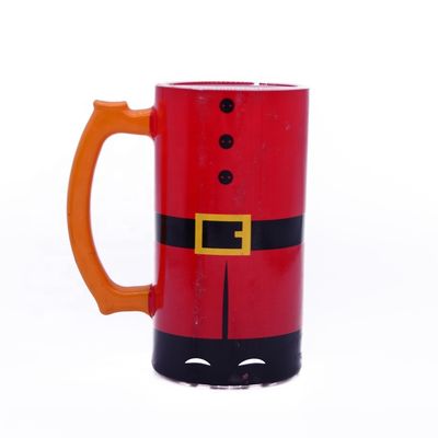 Color Decorated Steins Customize Handpainted Glass Beer Mug