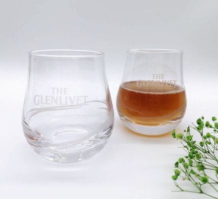 Old Fashioned Round Handmade Whiskey Glass With Heavey Base