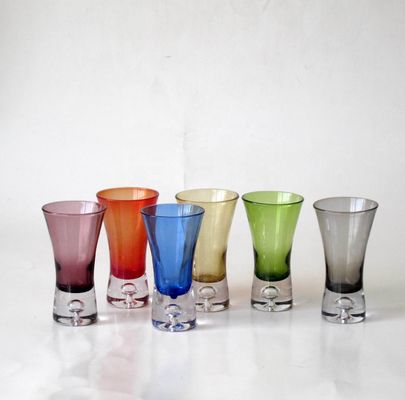 2oz Six Color CIQ Unique Shot Glasses For Liqour Promotion