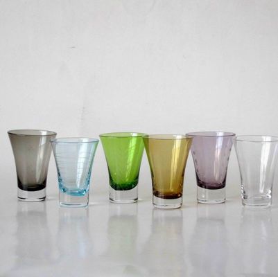 2oz Six Color CIQ Unique Shot Glasses For Liqour Promotion