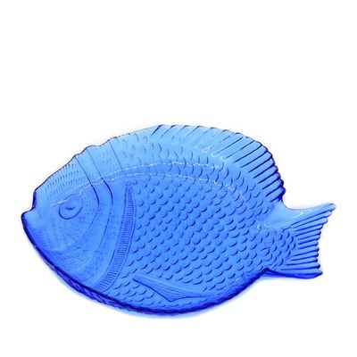 Fish Shaped Solid Color Charger Plates For Fruit