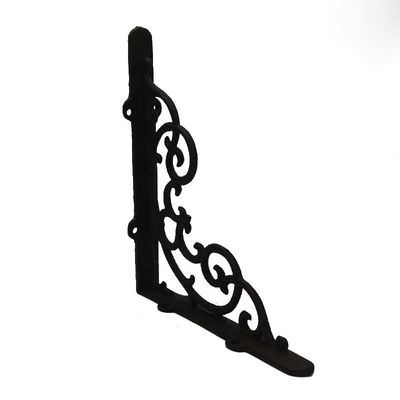 Vintage Classic Pattern Cast Iron Shelf Bracket For Shop