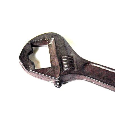 Spanner Shape Cast Iron Bottle Opener