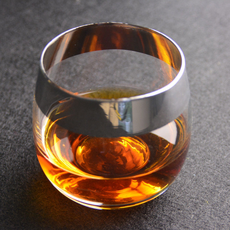 Round Handmade Whiskey Glass