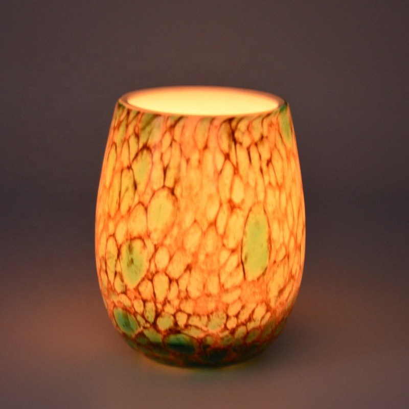 qualidade Candeeiros de vidro de cor sólida turquesa fábrica