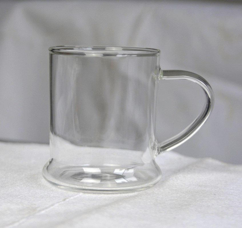 qualidade Borosilicato Resistente ao Calor Vidros de Bebida Claros fábrica