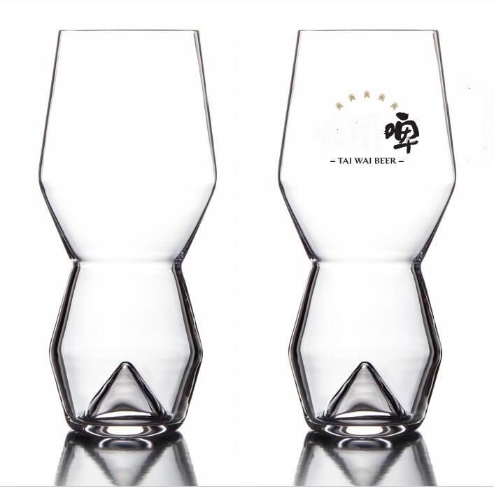 Unique Peak Bottom Ipa Glass Handmade Crystal Craft Beer Glasses