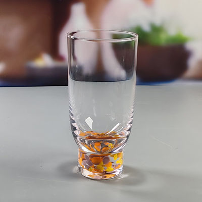 qualidade Design moderno e feito à mão Cocktail colorido Gelas de bebida Confeti personalizado Bebidas Highball Glass fábrica