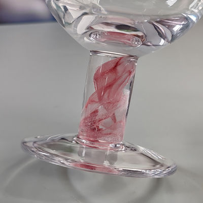 qualidade Confeti mexicano design elegantes copos de água luxuosos cocktails confeti soprado à mão copos de vidro romântico de caule curto copos de vinho fábrica