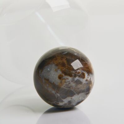 qualidade Base de esfera de mármore Cristal de vidro de vinho Conjunto de cristal ultra claro soprado à mão com elegância de pedra natural Ideal para reuniões diárias e especiais fábrica