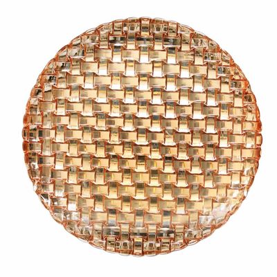 qualidade Placas de carregador de vidro para casamento fábrica