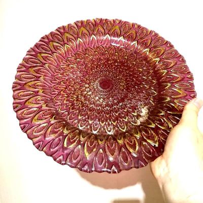 qualidade Placas de carregador de vidro para casamento fábrica