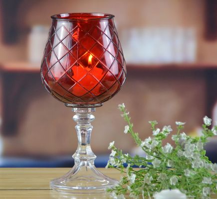 qualidade Candeeiros de pilares antigos feitos à mão com pé de prata fábrica