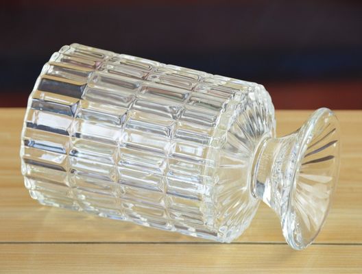 qualidade Carregadores de velas de vidro, velas de vidro transparente como vasos de flores. fábrica