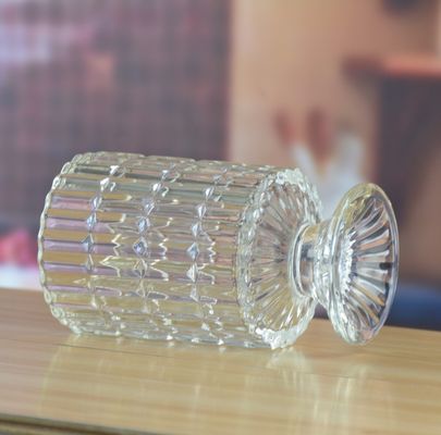 qualidade Carregadores de velas de vidro, velas de vidro transparente como vasos de flores. fábrica