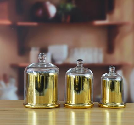 qualidade Candeeiros de vidro de gelo, Candeeiros de cilindro de vidro para decoração de férias fábrica