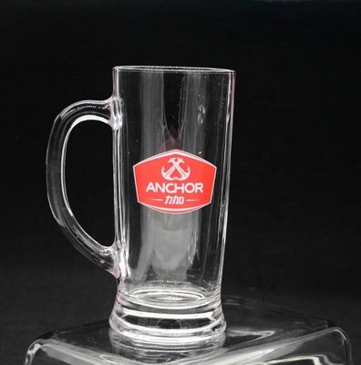 qualidade Promoção Marcada 21 Oz Bier Glass Stein Com Decal de Cor fábrica