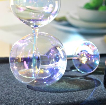 qualidade Balão de cor de arco-íris gigante forma 23 oz Cristal de vinho copos fábrica