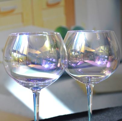 qualidade Balão de cor de arco-íris gigante forma 23 oz Cristal de vinho copos fábrica