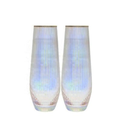 qualidade Rainbowl Ionado 16 Oz Copo de Vinho Sem Estirpe, Garrafas de Vinho de Cristal Antigo fábrica