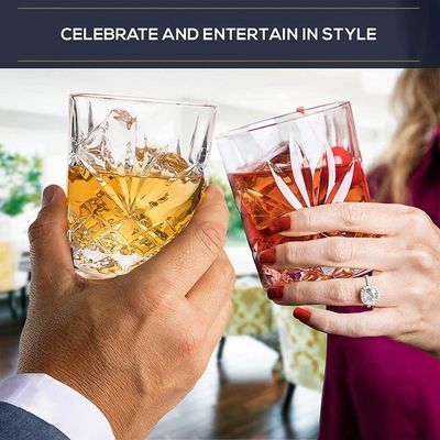 qualidade Garrafas antigas sem chumbo, em relevo, de 10 oz, de uísque, de degustação de uísque. fábrica