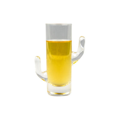 qualidade Cristal 2 Oz Cactus Tequila Shot Glass fábrica