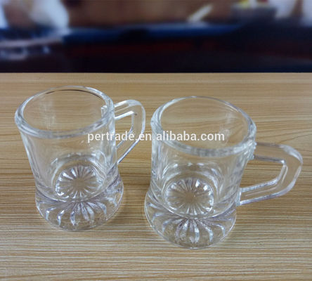 qualidade Personalize vidros disparados originais, parte inferior de Mini Shot Glasses With Embossed fábrica