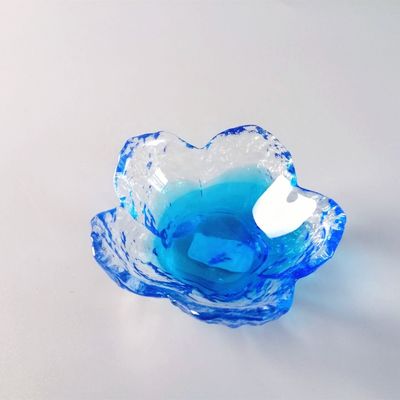 qualidade Ins Cherry Blossom Glass Sauce Plates para a mesa do jantar fábrica