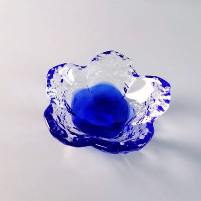 qualidade Ins Cherry Blossom Glass Sauce Plates para a mesa do jantar fábrica