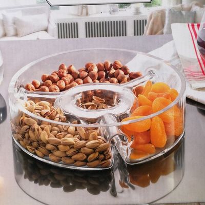 qualidade Placa de frutas de vidro feita à mão fábrica