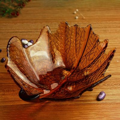 qualidade Placas de carregamento decorativas únicas de folha de bordo para lanches fábrica