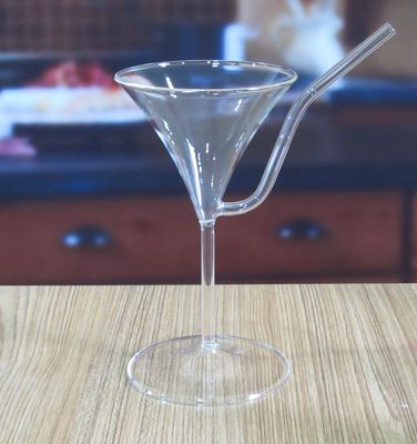 qualidade Gelas de Cocktail Vintage de Borosilicato com Palha fábrica