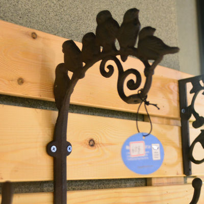 qualidade Ganchos de parede de ferro decorativos em forma de porco para casa fábrica