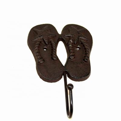 qualidade Decoração do lar Ganchos de casa de ferro forjado Artesanato de ferro fundido fábrica