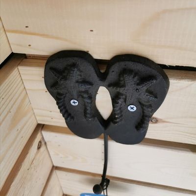 qualidade Decoração do lar Ganchos de casa de ferro forjado Artesanato de ferro fundido fábrica