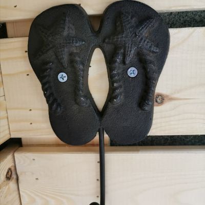 qualidade Decoração do lar Ganchos de casa de ferro forjado Artesanato de ferro fundido fábrica