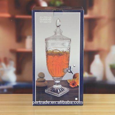 qualidade Garrafas de vidro de 5 litros com tampa. fábrica