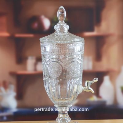 qualidade Garrafas de vidro de 5 litros com tampa. fábrica