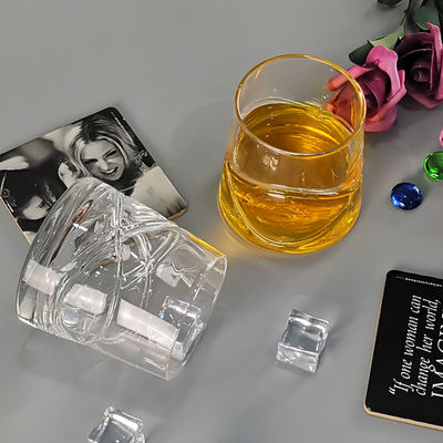 qualidade Design de arco incrustado vidro de uísque feito à mão fábrica