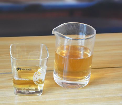 qualidade Customize Imprimir Logotipo Bacardi Whiskey Tumbler Glass, Square Whiskey Glasses fábrica