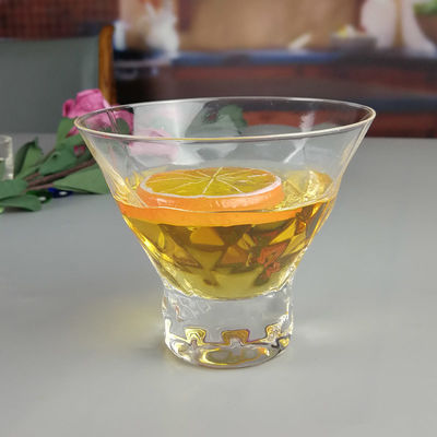 qualidade Óculos de cristal sem chumbo com design de diamantes ópticos fábrica