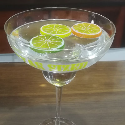 qualidade LFGB 850 ml Margarita Cristal Gigante Cocktail Gelas fábrica