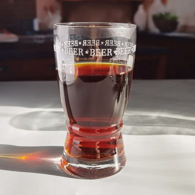 qualidade Gelas de cerveja artesanal com logotipo de círculo fábrica