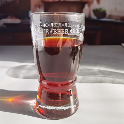 qualidade Gelas de cerveja artesanal com logotipo de círculo fábrica